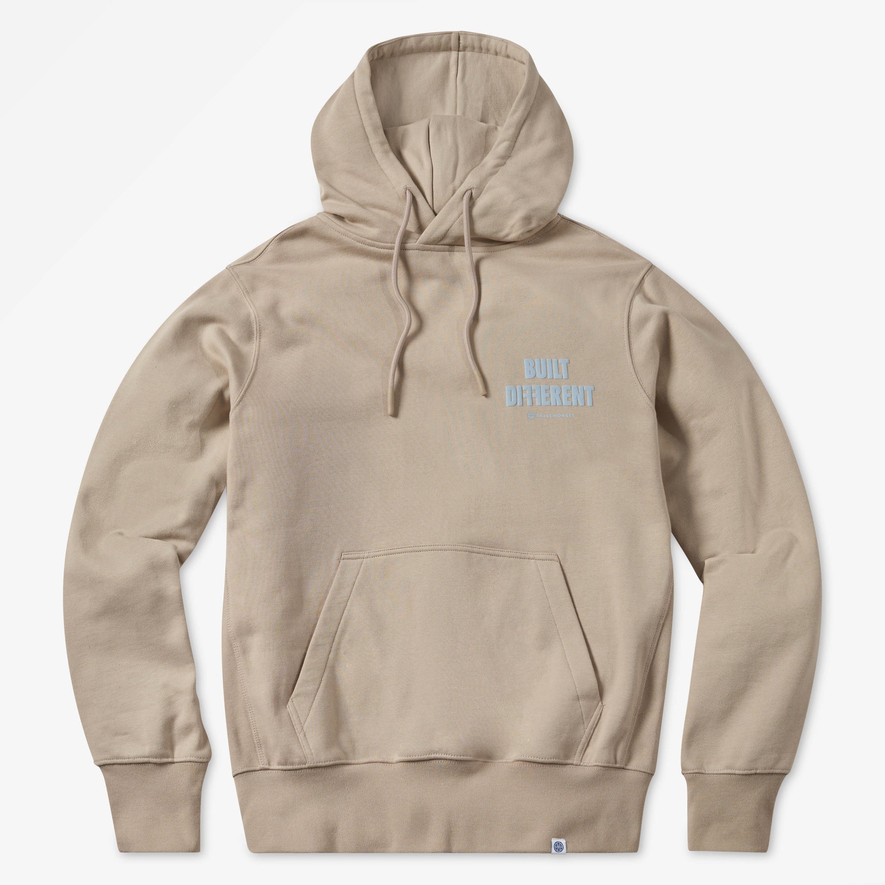 Men's Built Different Clay Hoodie