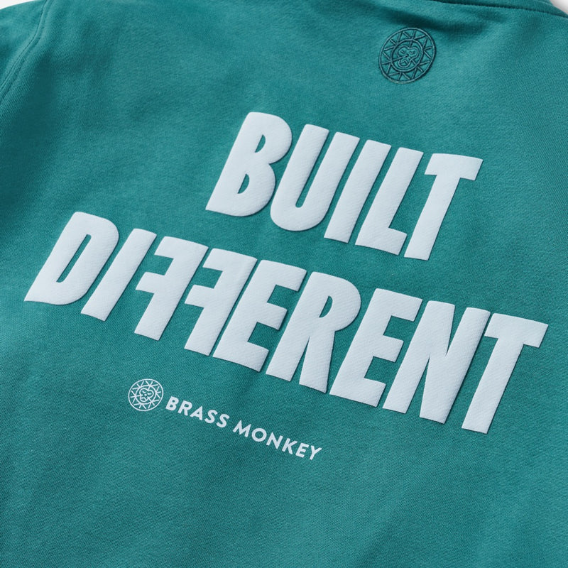 Men's Built Different Green Sweatshirt