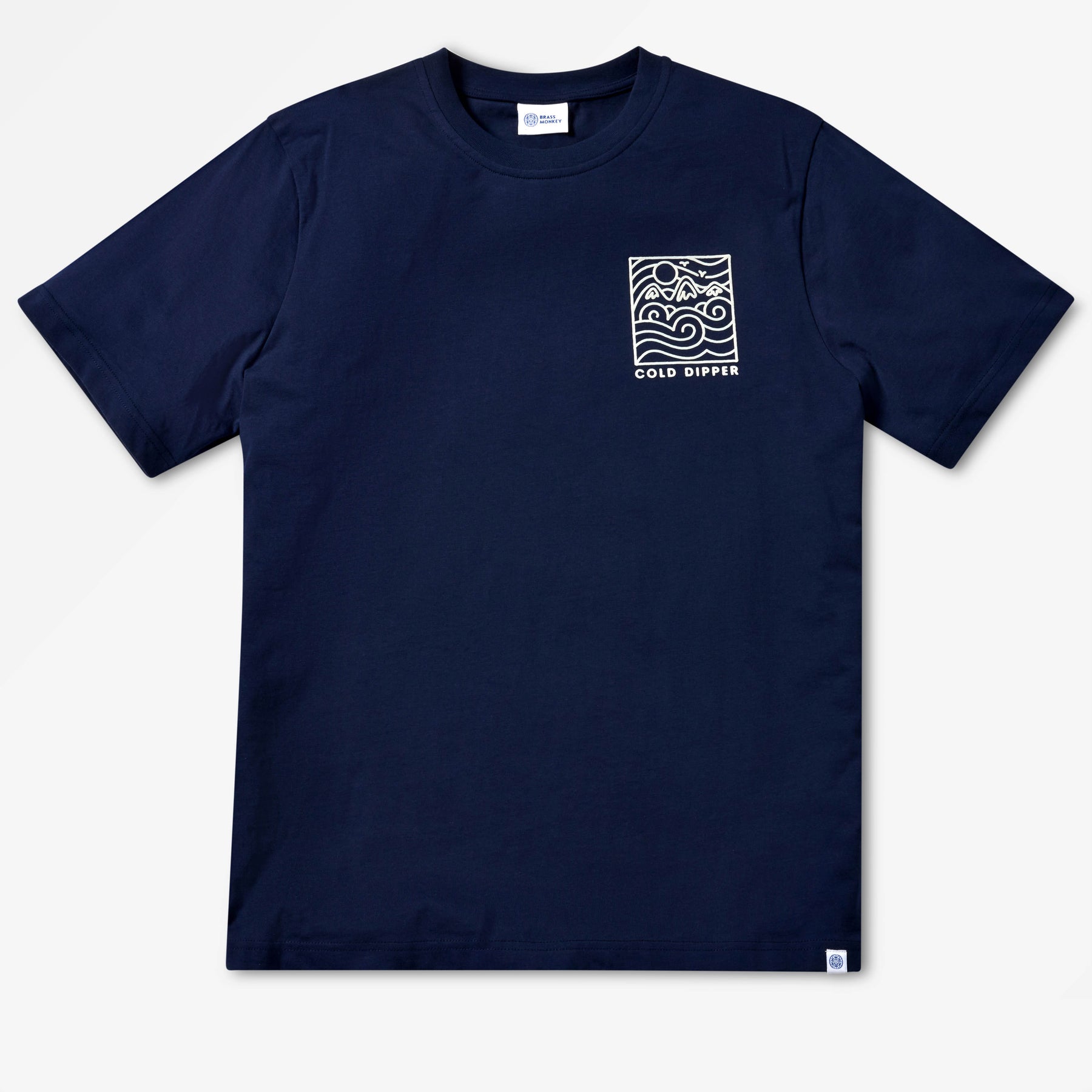 Men's Cold Dipper Navy T-Shirt