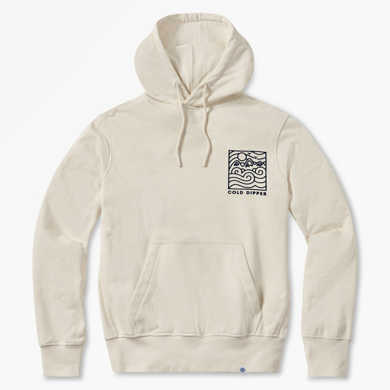 Men's Cold Dipper Off White Hoodie
