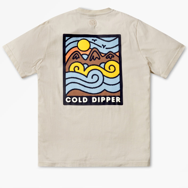 Men's Cold Dipper Off White T-Shirt