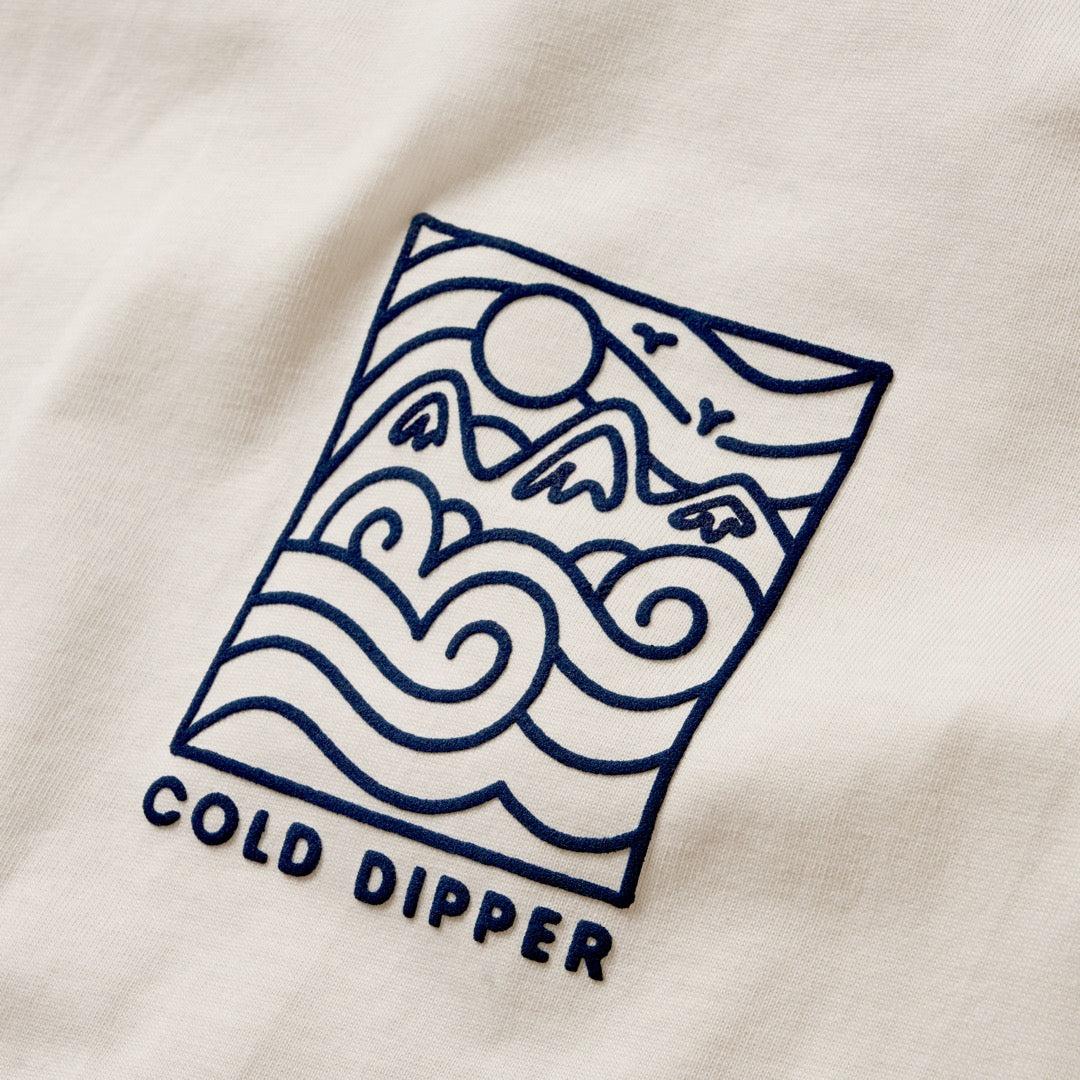Men's Cold Dipper Off White T-Shirt