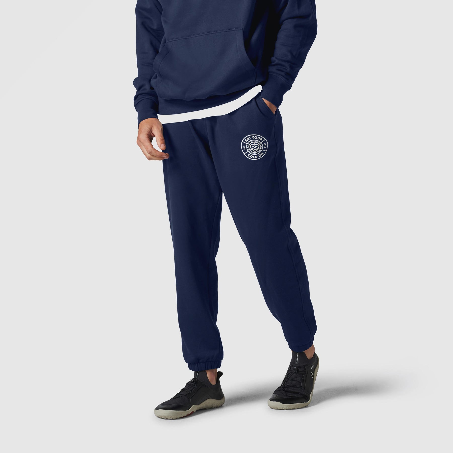 Unisex Get Your Cold On Navy Joggers