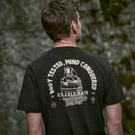 Men's Mind Conquered Black T-Shirt