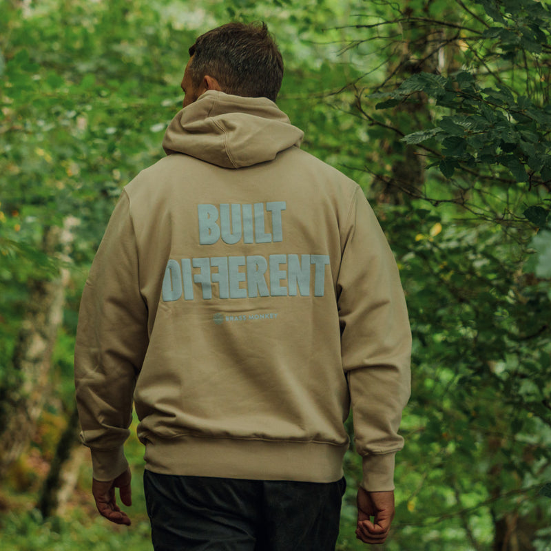 Men's Built Different Clay Hoodie