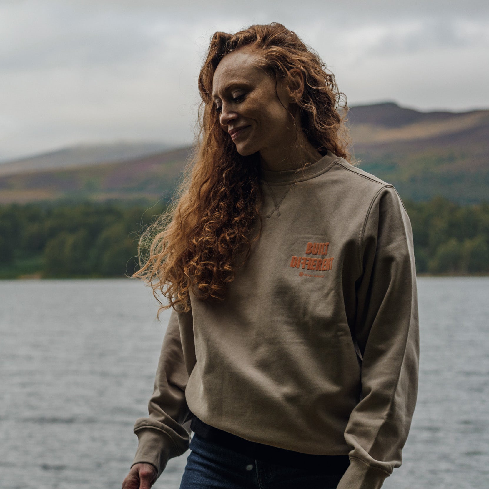 Women's Built Different Clay Sweatshirt