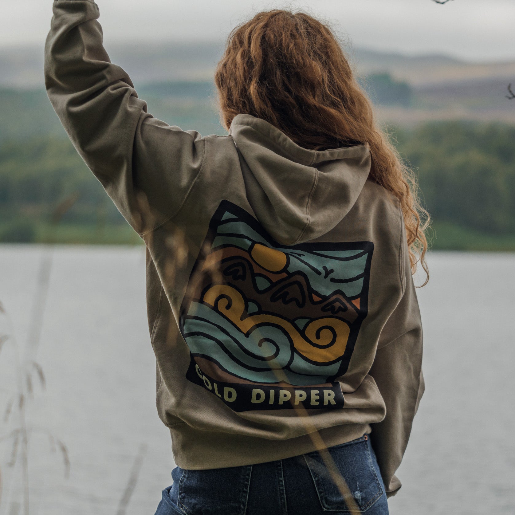 Women's Cold Dipper Clay Hoodie