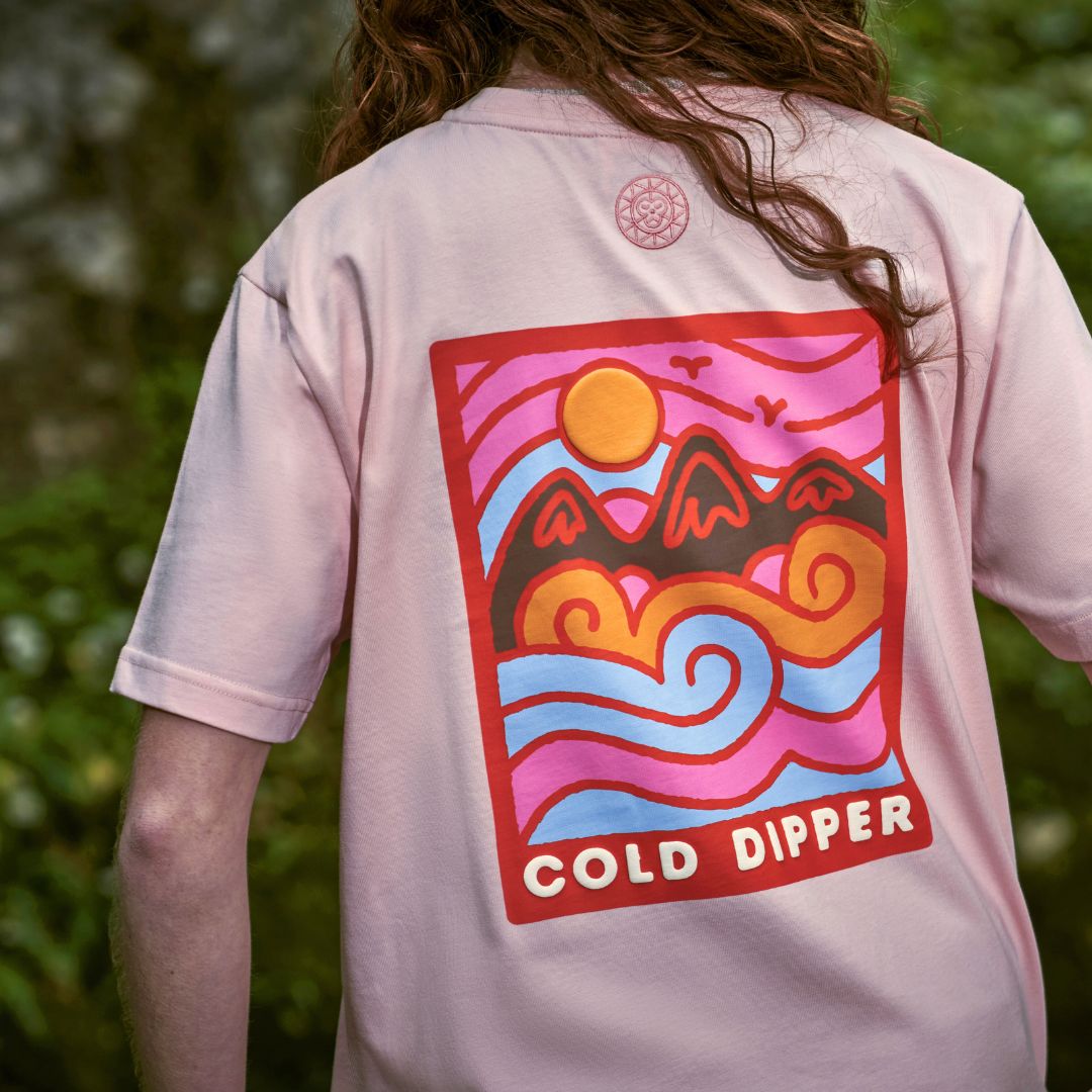 Women's Cold Dipper Pink T-Shirt