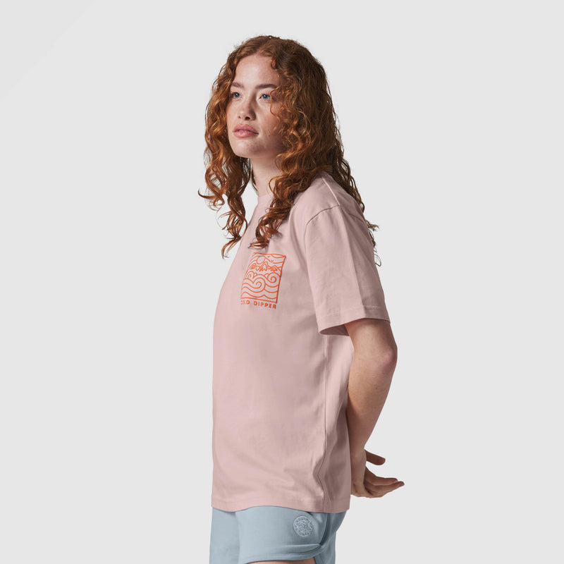 Women's Cold Dipper Pink T-Shirt